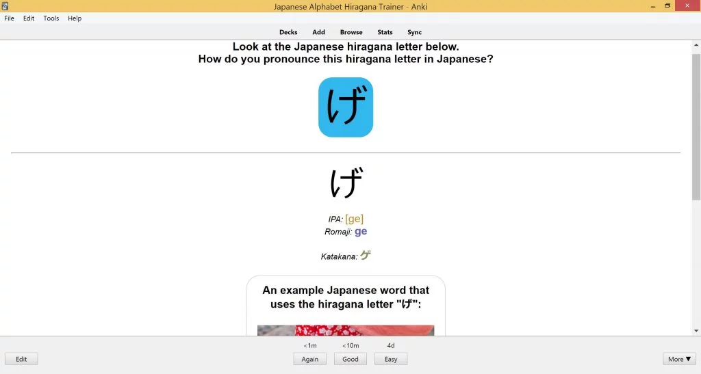 Anki allows users to study flashcards on a personalized schedule