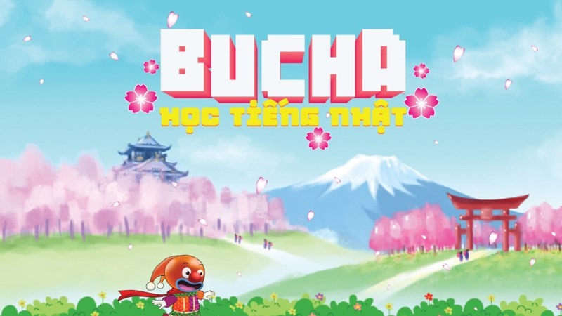 Ứng dụng Bucha học tiếng Nhật