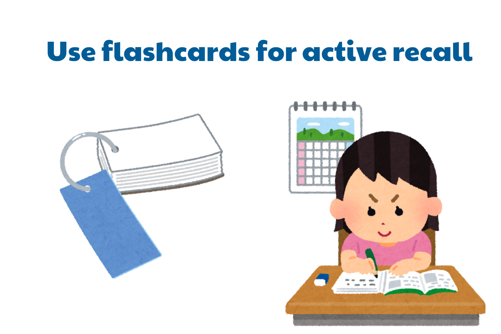 use flashcards
